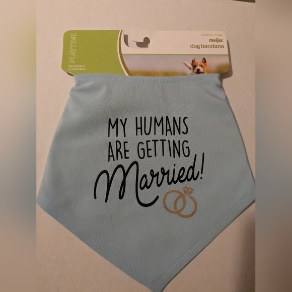 meijer Other - Wedding Dog Bandana Brand New with tags multiple sizes available
